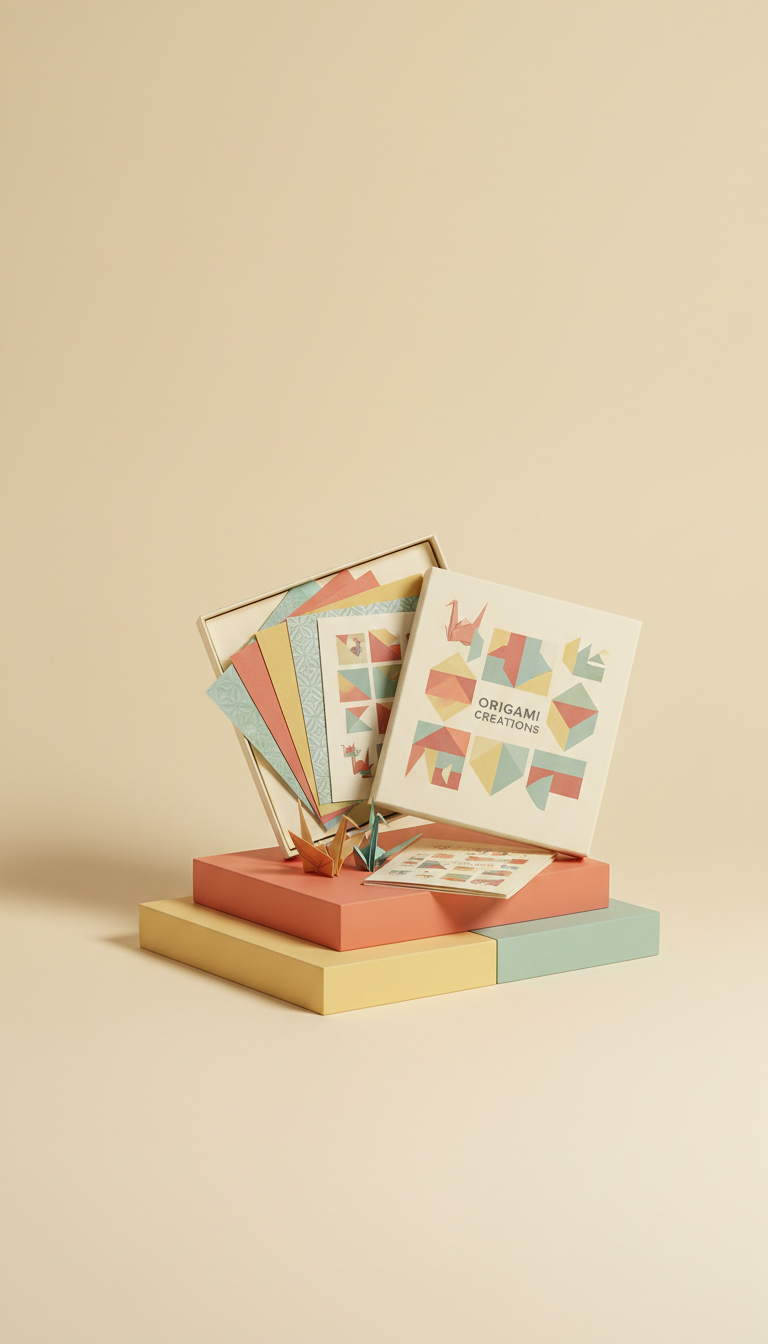 Kit origami papeles estampados japoneses