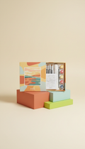 Kit pintura por números paisaje vibrante